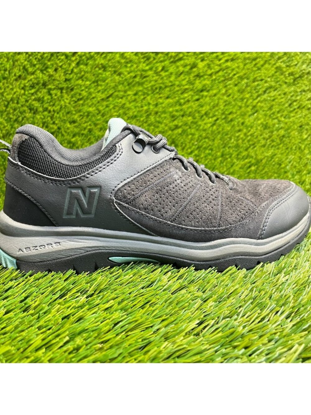 New Balance 1201 Low Womens Size‎ 8.5D Black Gray Trail Running Shoes Sneakers